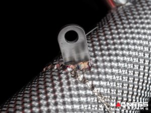 Alfa Romeo Giulia Downpipe Set - 2.9L - TUO - w/ Heat Shield 